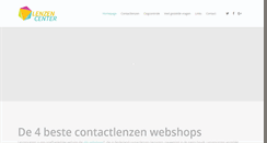 Desktop Screenshot of lenzencenter.nl